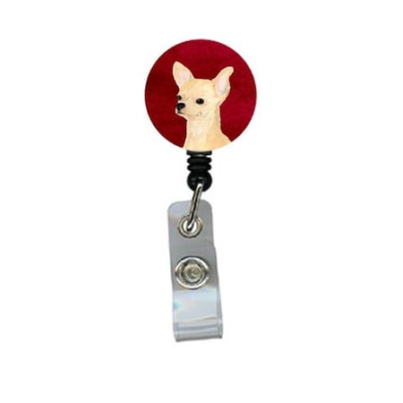 Teachers Aid Chihuahua Retractable Badge Reel or ID Holder with Clip TE728623